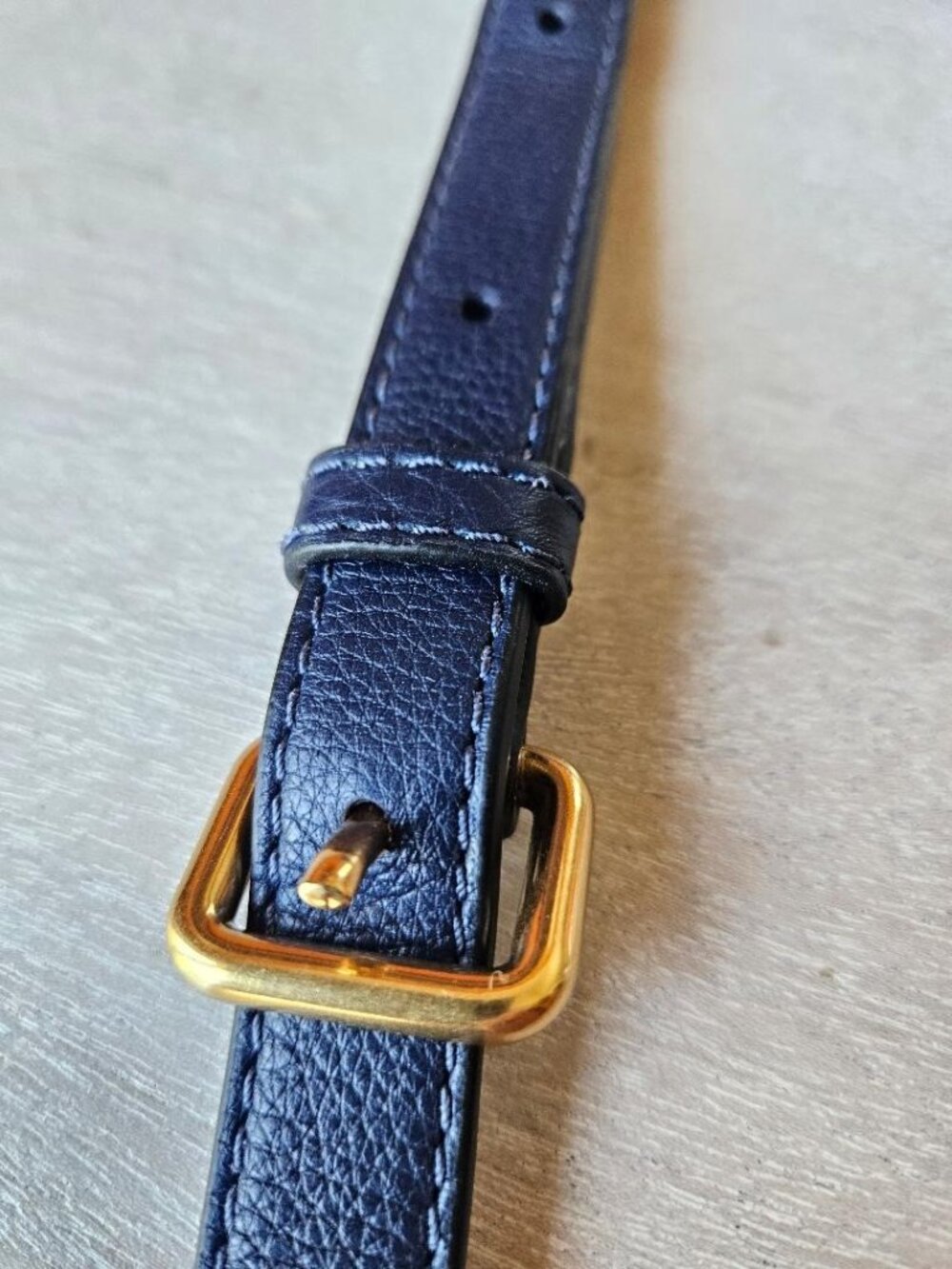 Marc by Marc Jacobs Navy Blue  Leather Bag Strap New